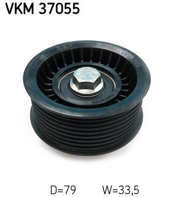 Galet enrouleur de courroie d'accessoire SKF ref. VKM 37055